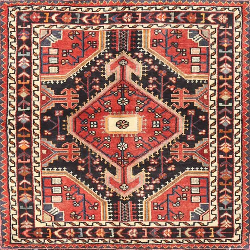 Deardorff Oriental Indoor Rug, Square 8'