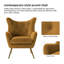 Fauteuil à oreilles 29,25 po Avianna-661401554