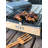 Fire & Flavor 15 in. W Portable Grill / Smoker Combo Charcoal Grill Gas & Charcoal Combo Grill