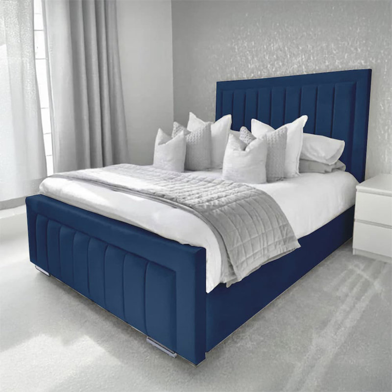 Abianna Upholstered Bed, Double (4'6), Parliament