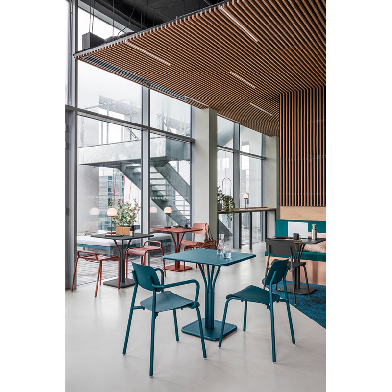 Studie Outdoor Dining Side Chair, Latte Beige