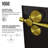 Elan 68-72" W x 74" H Sliding Frameless Shower Door with 3/8" Tinted Glass-98714700