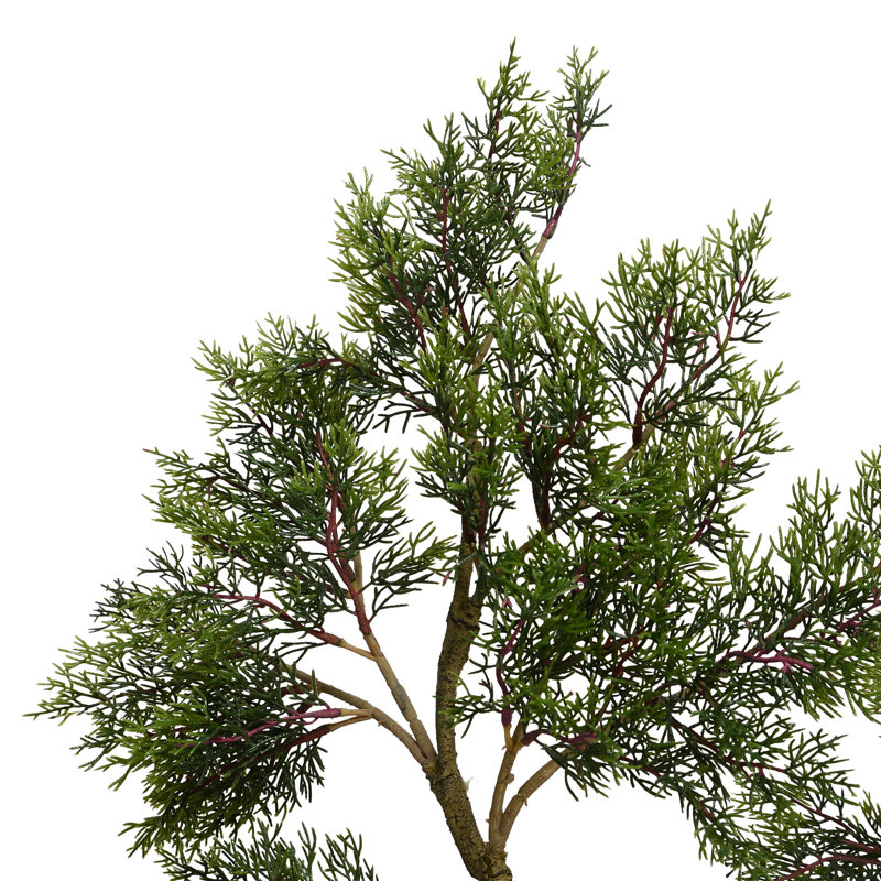 Artificial Potted Cedar Tree, 72" H x 30" W x 30" D