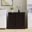 Armoire de trieur de linge durable et élégante avec deux compartiments pour une organisation efficace et un design moderne