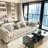 Luxury Lunar Surface Minimal Couch