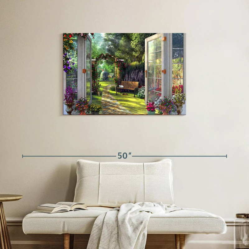 Senne Home Garden View, H 24 po x l 36 po