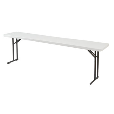 Table pliante robuste NPS, gris moucheté
