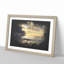 Seagull by The Pier Paint Splash - Picture Frame Graphic Art-62807195-62807199