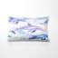 Coussin décoratif à imprimé animal - Dauphin mauve-125945699
