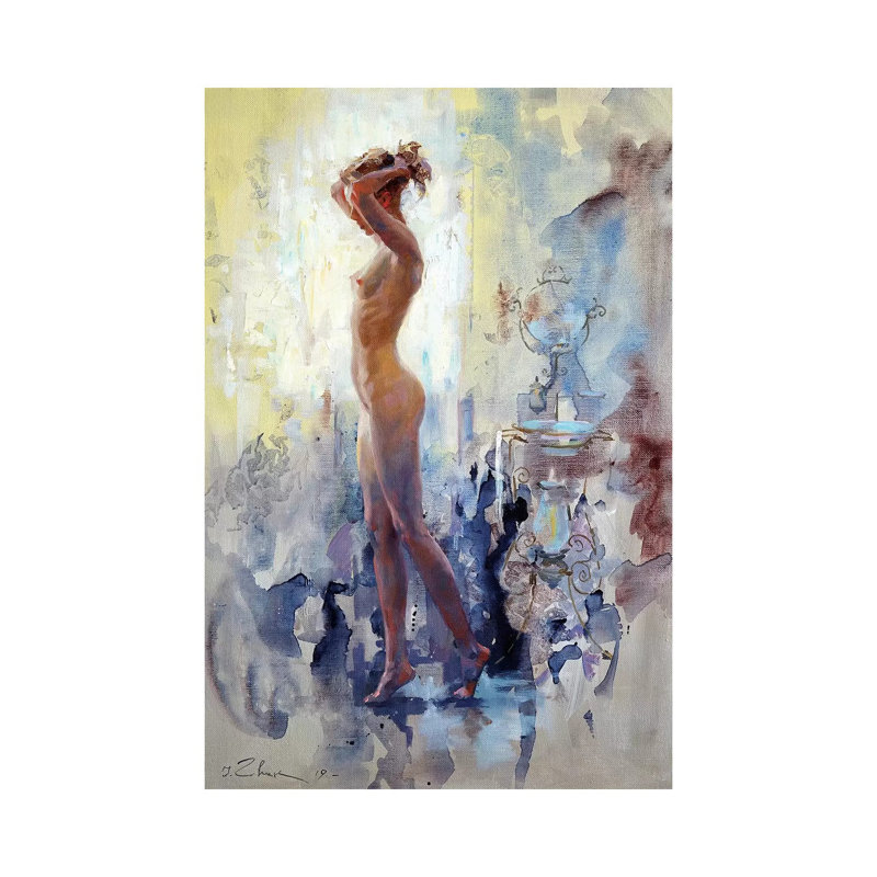 Giclée Awakening par Ihor Juk - Toile tendue avec châssis, H 12 po x l 8 po x P 0,75 po