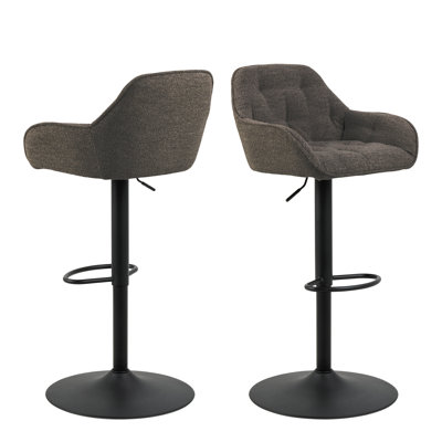 Washingtonville Upholstered Adjustable Height Counter Stool