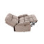 Fauteuil inclinable à moteur 2 places beige - poids total de 151,86 lb, siège réglable
