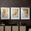 ABSTRACT Series CIX - Impression sur mesure encadrée de qualité supérieure - 3 pièces-414862384-414862391
