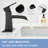 Single Hole Single-Handle Low-Arc Bathroom Faucet In Matte Black With Drain Assembly-116142426