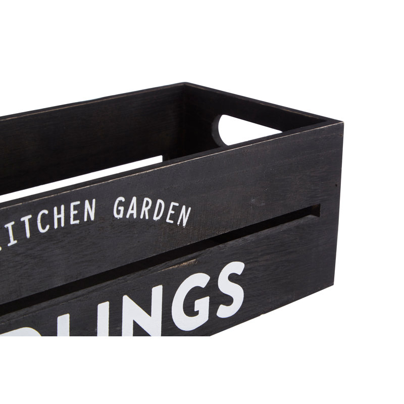 Solid + Manufactured Wood Storage Bin