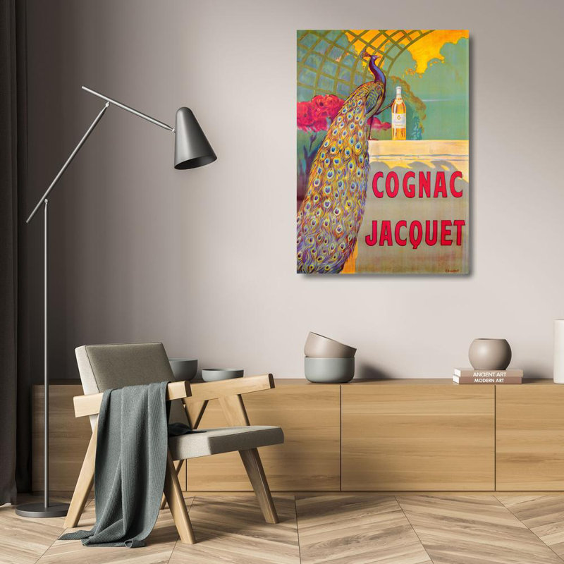 Cognac Jacquet, H 24 po x l 17 po