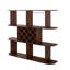 Grand support de rangement mural en bois à 3 niveaux-1155627275