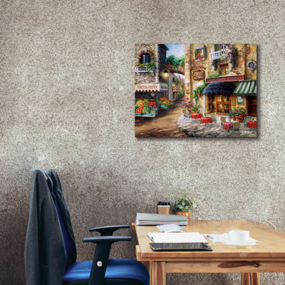 «Buon Appetito» par Nicky Boehme, art mural sur toile