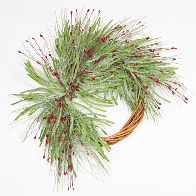 Couronne de Noël artificielle 26 po Frozon