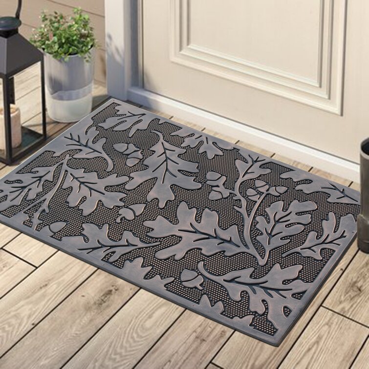 Entrance Doormat for Outdoor Indoor Stripe Dustproof Door Mat  Wear-resistant Anti Slip Floor Mat Porch