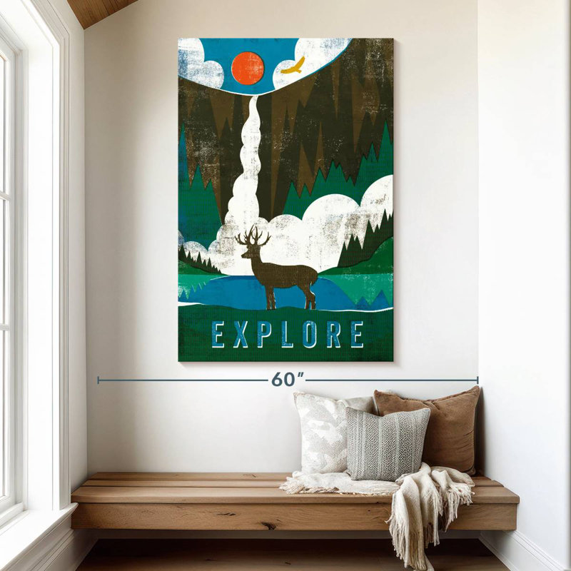 Brampt Big Sky II, 51" H x 34" W