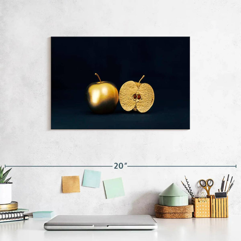 Yarlin Split Golden Apple, 8" H x 12" W