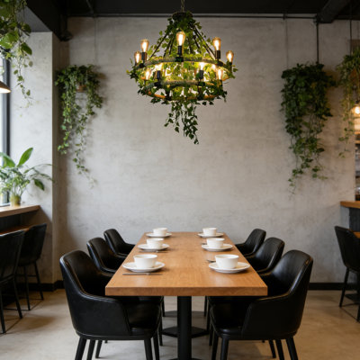 Luminaire suspendu Vintage Green Country