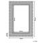 Nymphodora Metal Wall Mirror