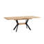 Mckayla Extendable Metal Base Dining Table-2125804282