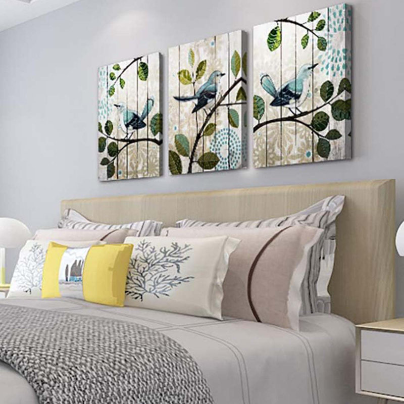3 Piece Wrapped Canvas Print, 60 cm H x 40 cm W