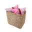 Panier en osier avec rangement torsadé