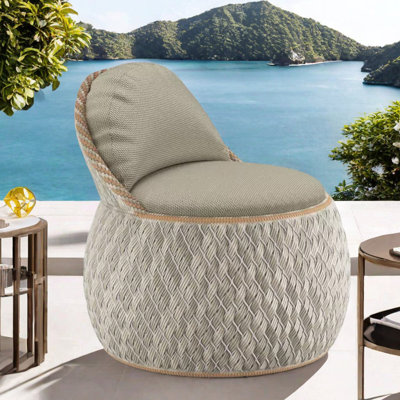 Lilijana PE rattan patio lounge chairs