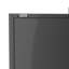 Armoire de rangement pour garde-manger High Steel avec grand comptoir, tablettes réglables et crochets-129598153