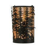 Rustic Lodge 1 - Light Flush Mounted Sconce