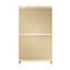 Armoire de rangement en papier pour salle de classe diversifiée, l 48 po x P 30 po x H 84 po, fabrication en bois franc clair, 2 tablettes réglables (1 fixe), 7 tiroirs, portes doubles verrouillables, finition résistante aux produits chimiques, fabriquée aux États-Unis-9570907