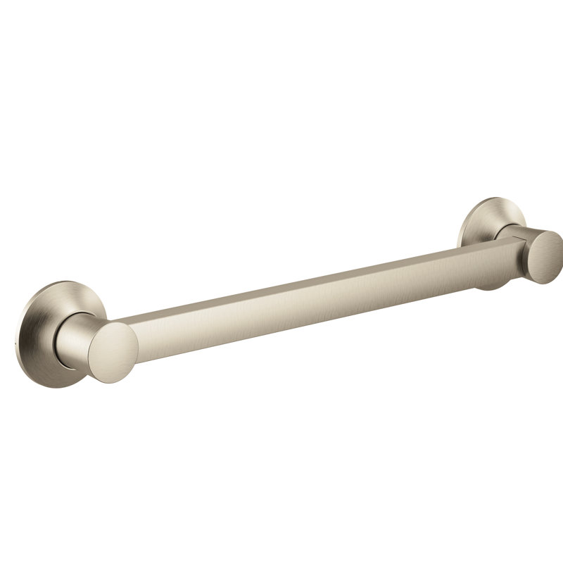 Flara Designer 39.25" Grab Bar, Brushed Nickel