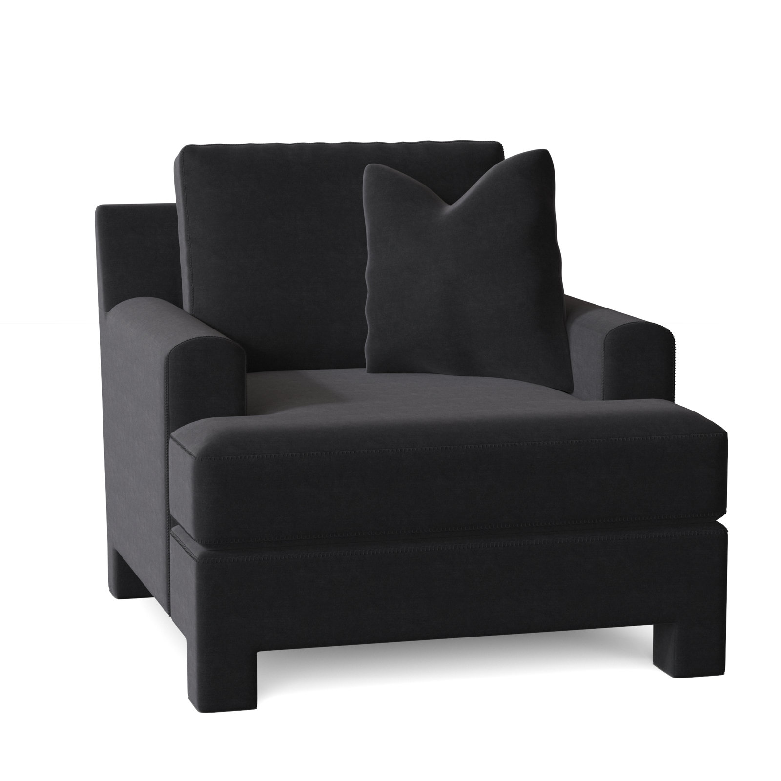 Mily Armchair, Akiko Graphite Performance 5534-011