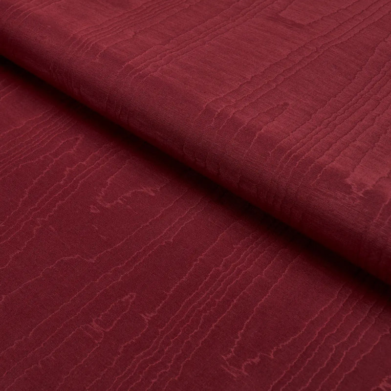 Schumacher X Patterson Flynn Beau Cotton Linen Moire Fabric