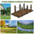Wooden Garden Bridge