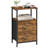 Side Table With 2 Fabric Drawers And Storage Shelf-1005439497-973846615