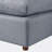 Ruthila Upholstered 78 " Linen Seating Component-836978494