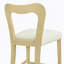 Ensemble de 2 tabourets de comptoir sans accoudoirs (frêne clair + beige)-581478050