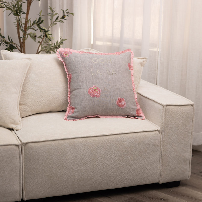 Linen Throw Pillow