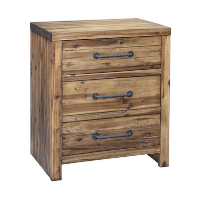 Camilo 25'' W Solid Wood Nightstand