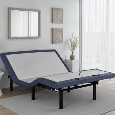 Adjustable Bed Base With Massage And Head And Foot Position Adjustments