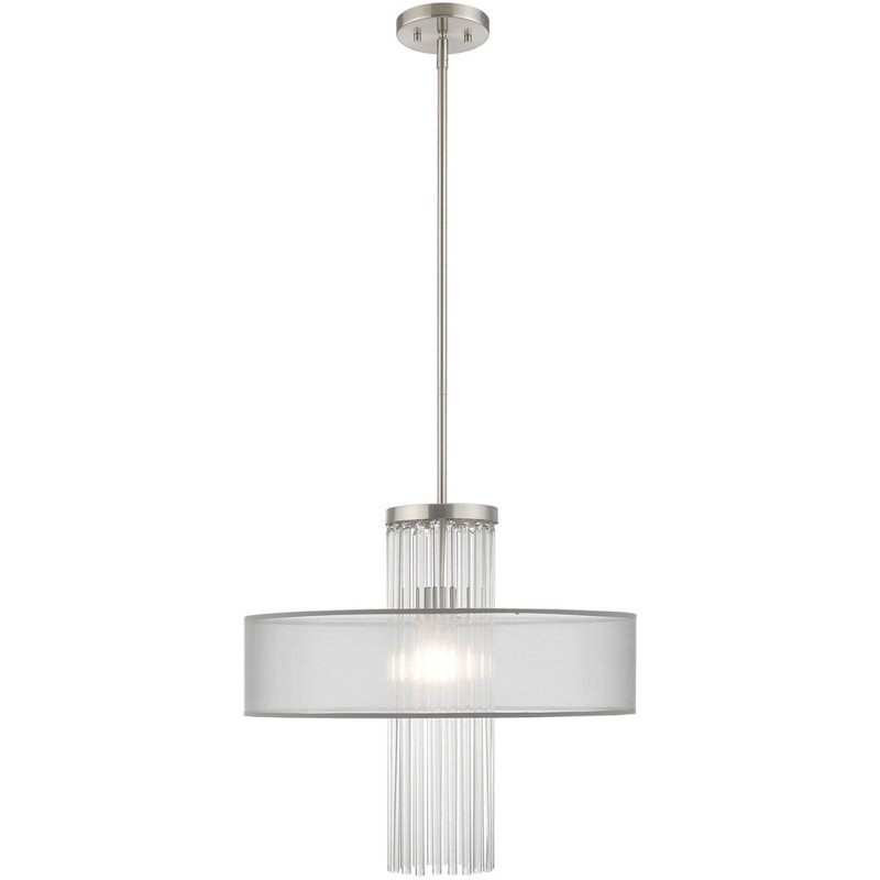Classic / Traditional Chandelier, Gray