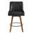 26" Swivel Bar Stool With Pocket Spring Seat & Solid Wood Base-1031658705