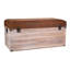 100% Synthetic Skin Upholstered Bench