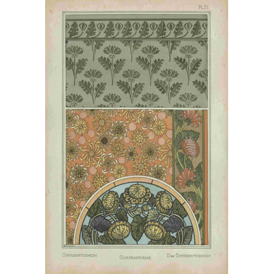 Nouveau design floral I