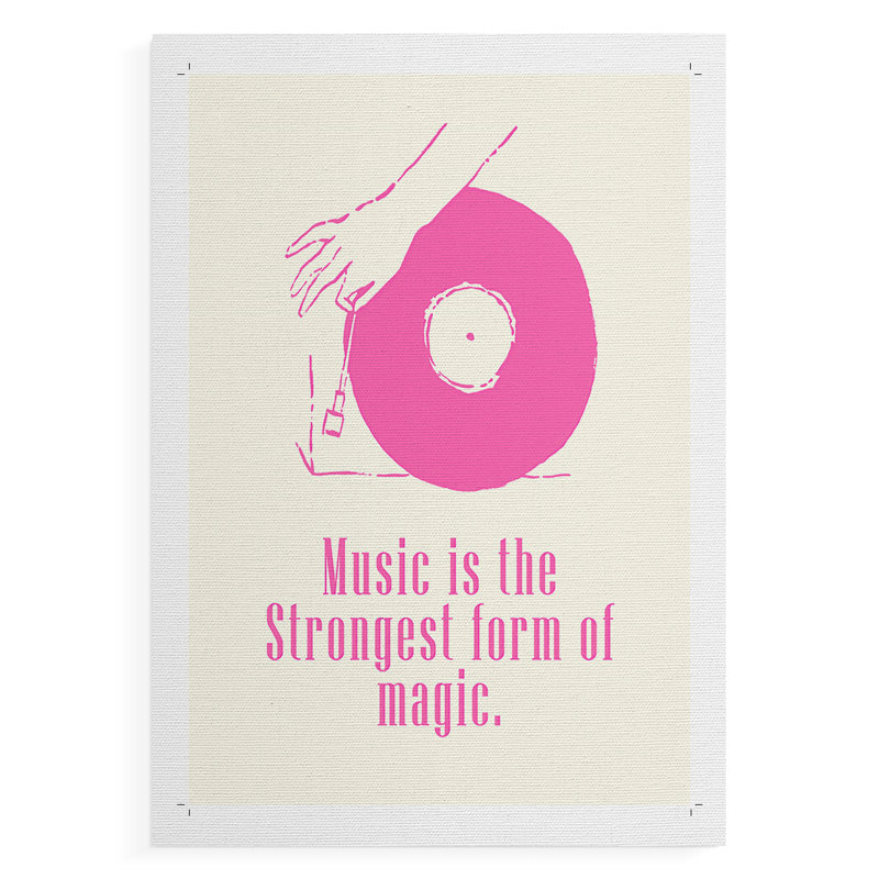 Sweet Melody IV - Impression sur toile seulement - NON-CADRE, H 18 po x l 12 po
